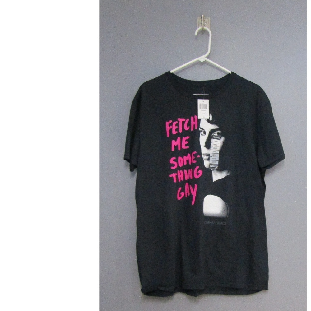 NEW Hot Topic Orphan Black T-Shirt Size L Graphic